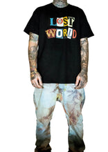 Load image into Gallery viewer, Lost World Cut Out Tee (Black)