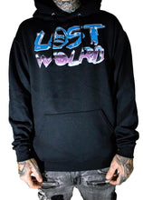 Load image into Gallery viewer, Lost World Drunk Text Hoodie
