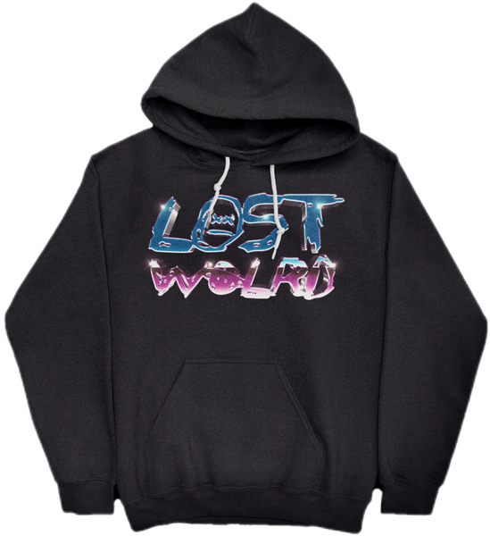 Lost World Drunk Text Hoodie