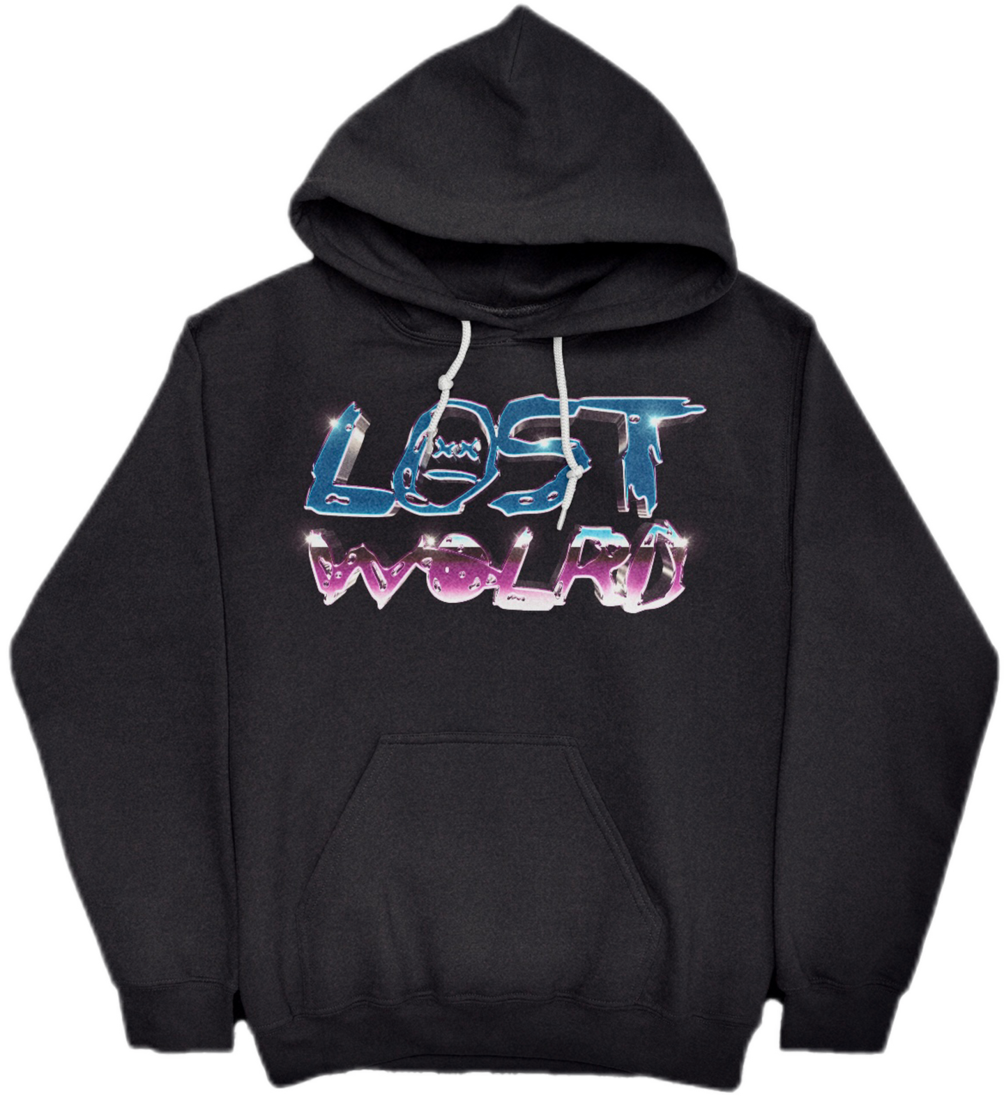 Lost World Drunk Text Hoodie