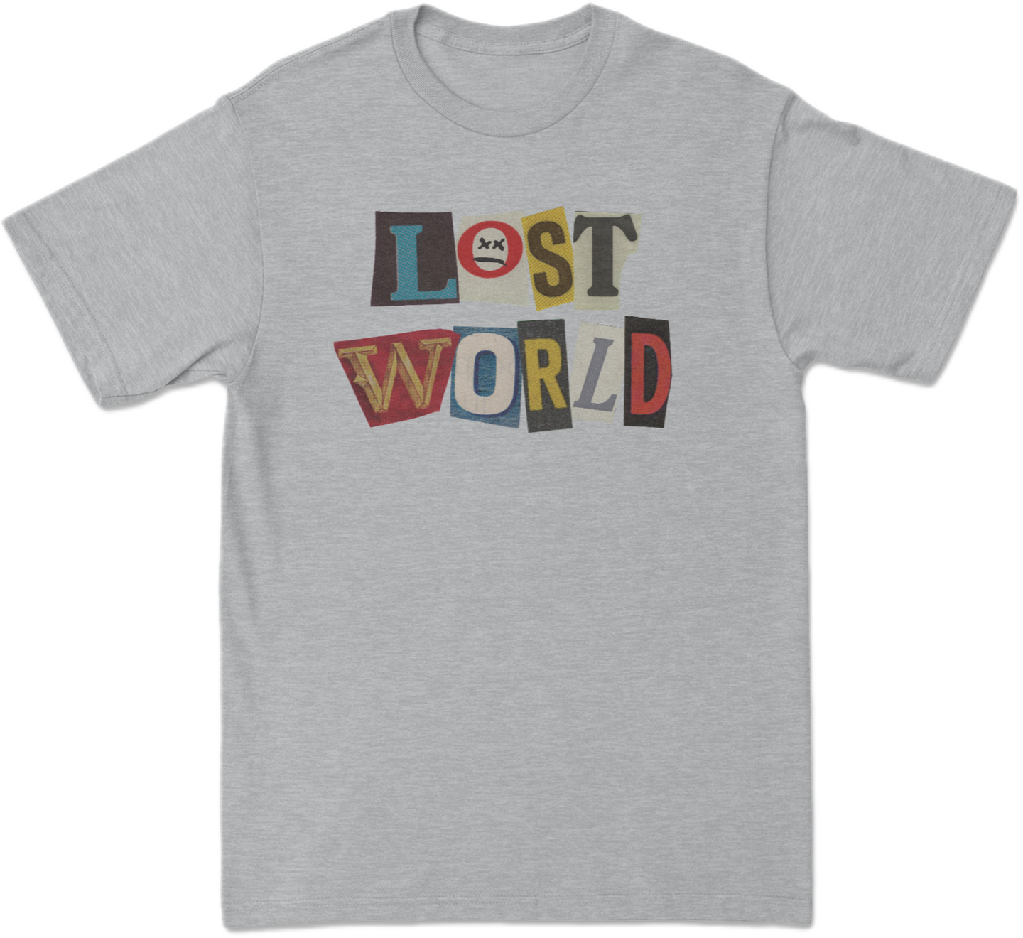 Lost World Cut Out Tee (Grey)