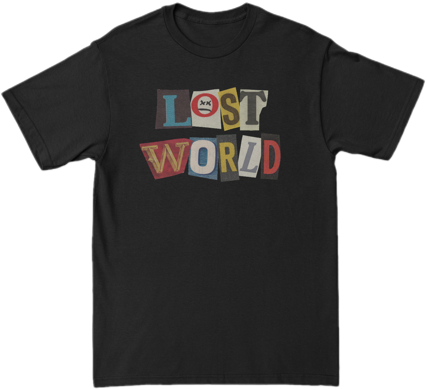 Lost World Cut Out Tee (Black)