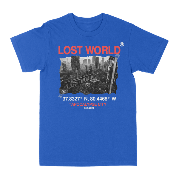 Apocalypse City Tee Blue