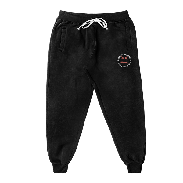 Sad World Joggers Black