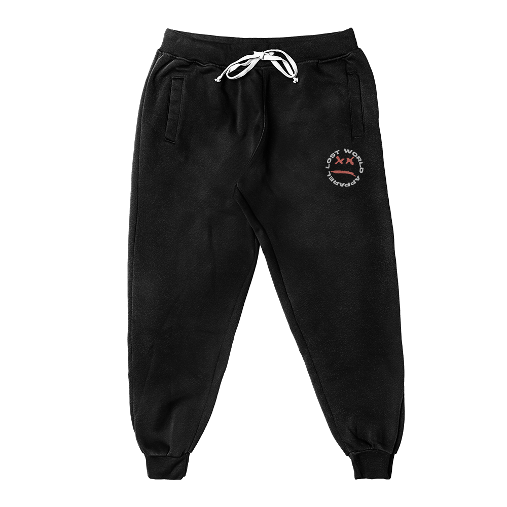 Sad World Joggers Black