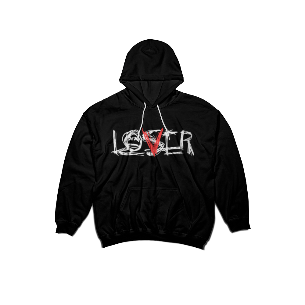 Loser Hoodie Black