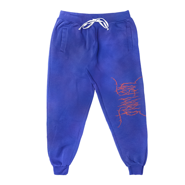 Metal World Joggers blue