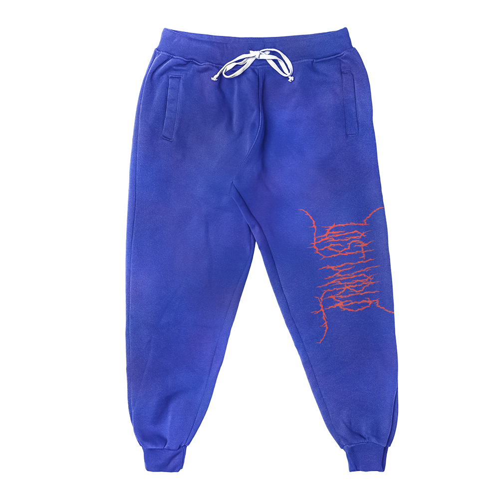 Metal World Joggers blue