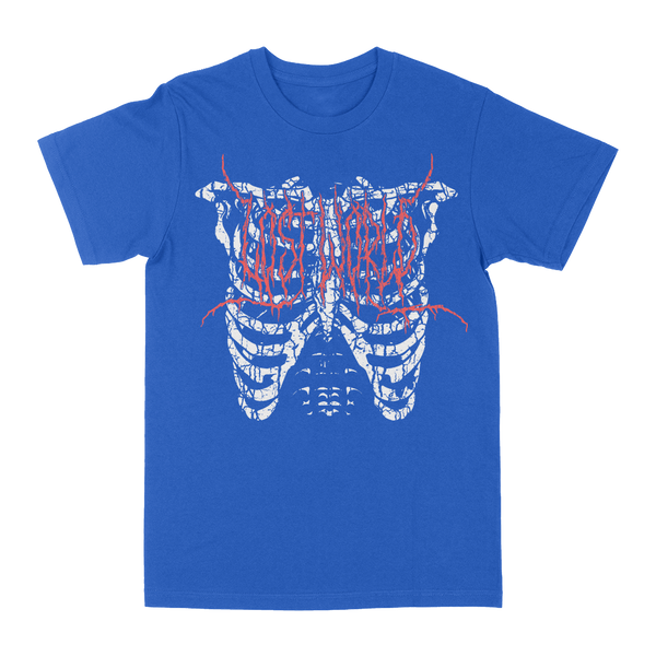 Skeleton Tee Blue