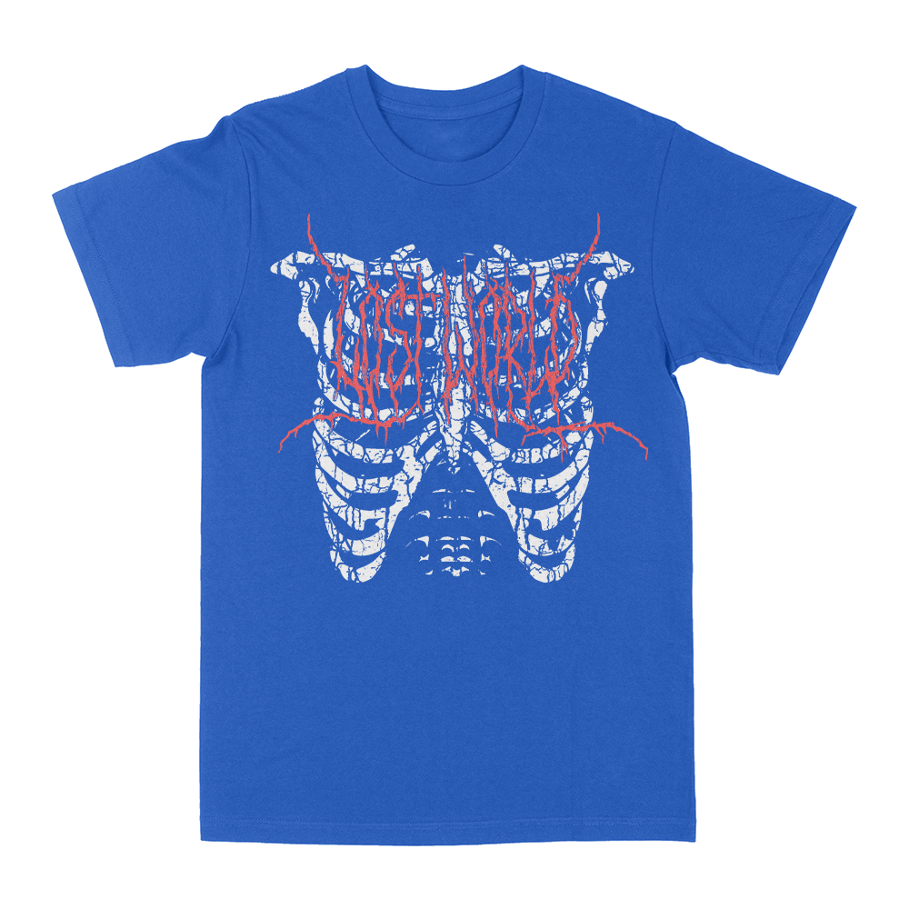 Skeleton Tee Blue