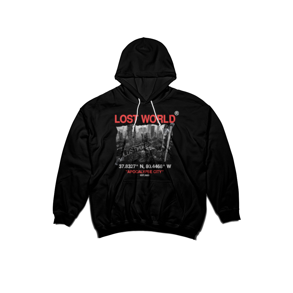 Apocalypse City Hoodie Black