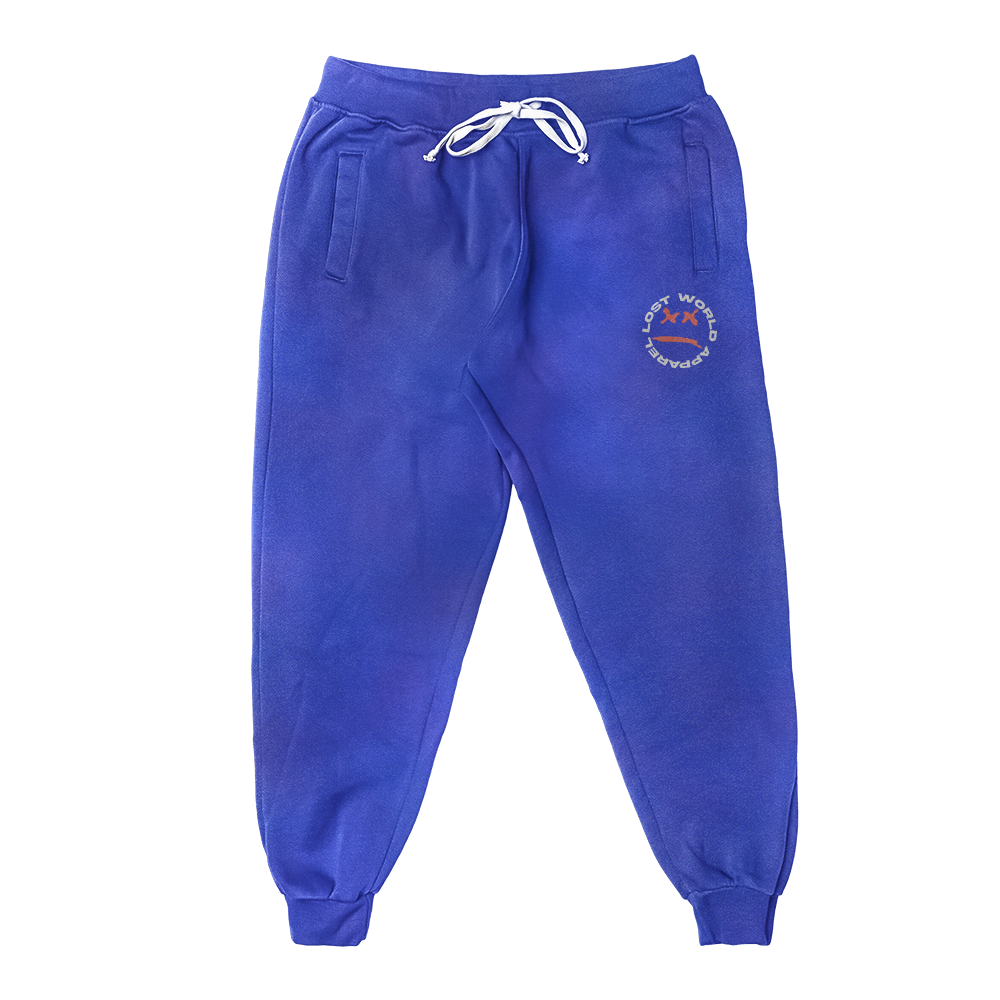 Sad World Joggers Blue