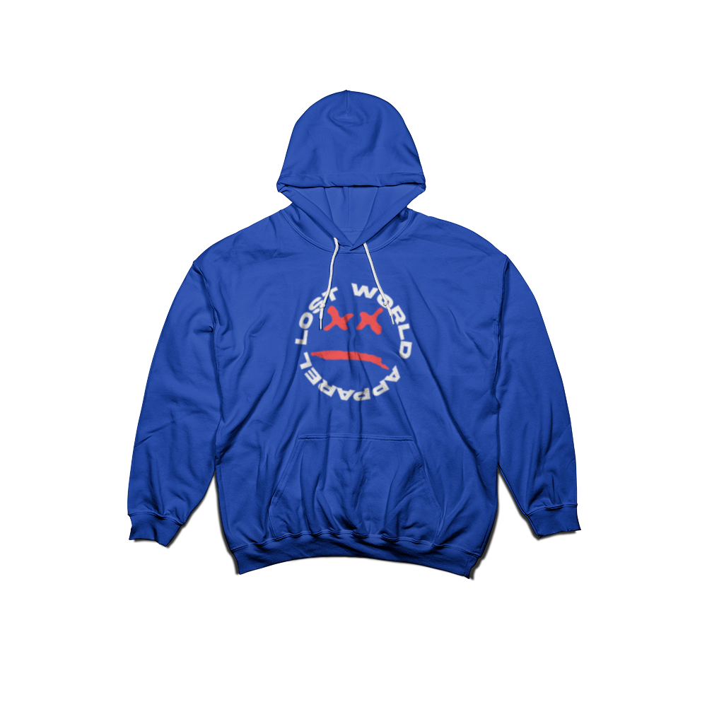 Sad World Hoodie Blue