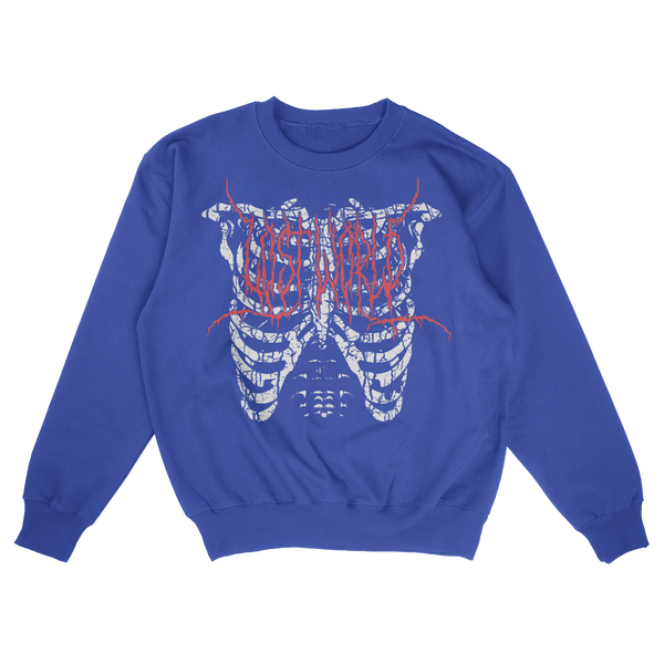 Skeleton Long Sleeve Blue